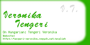 veronika tengeri business card